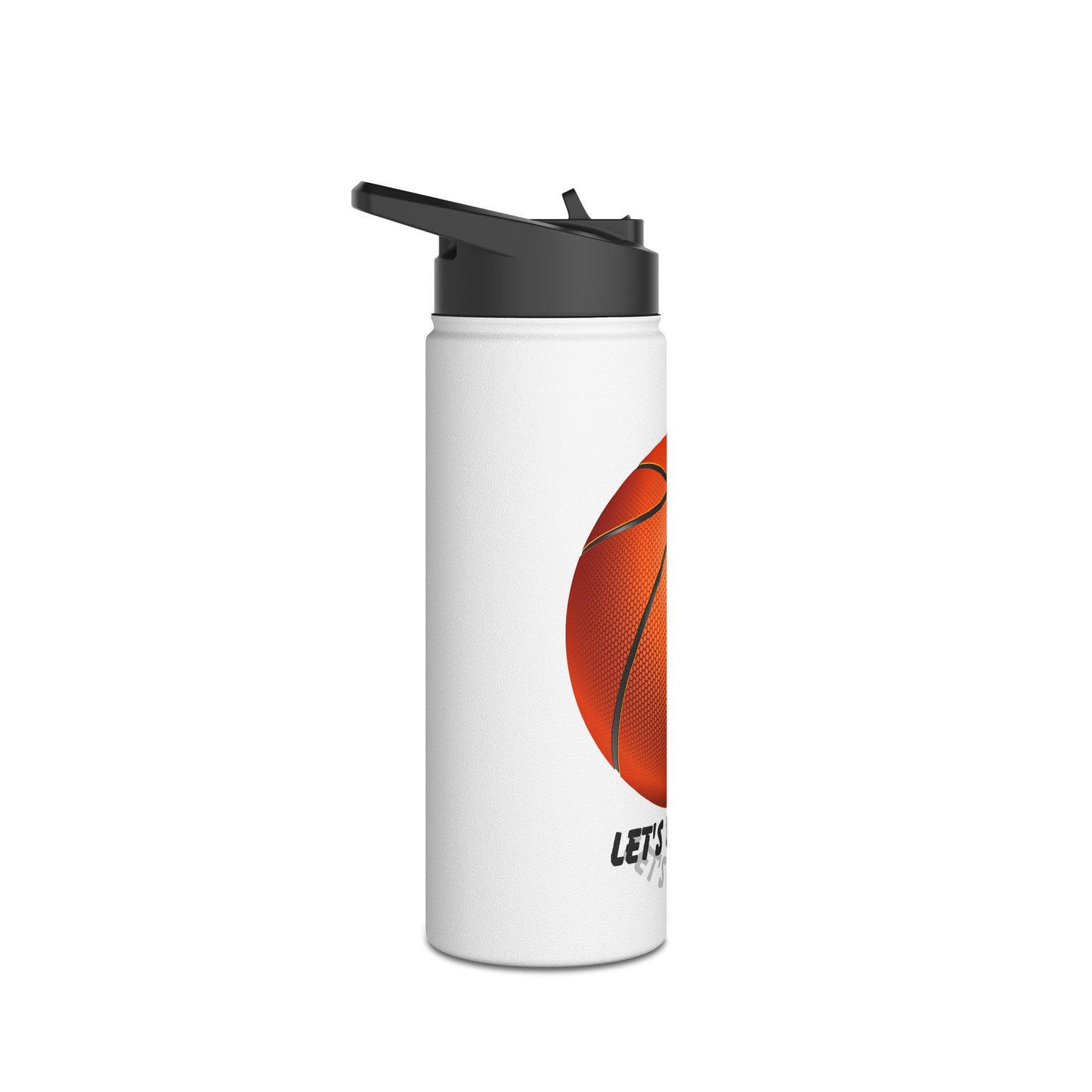 Let's Bounce- Stainless Steel Water Bottle, Standard Lid