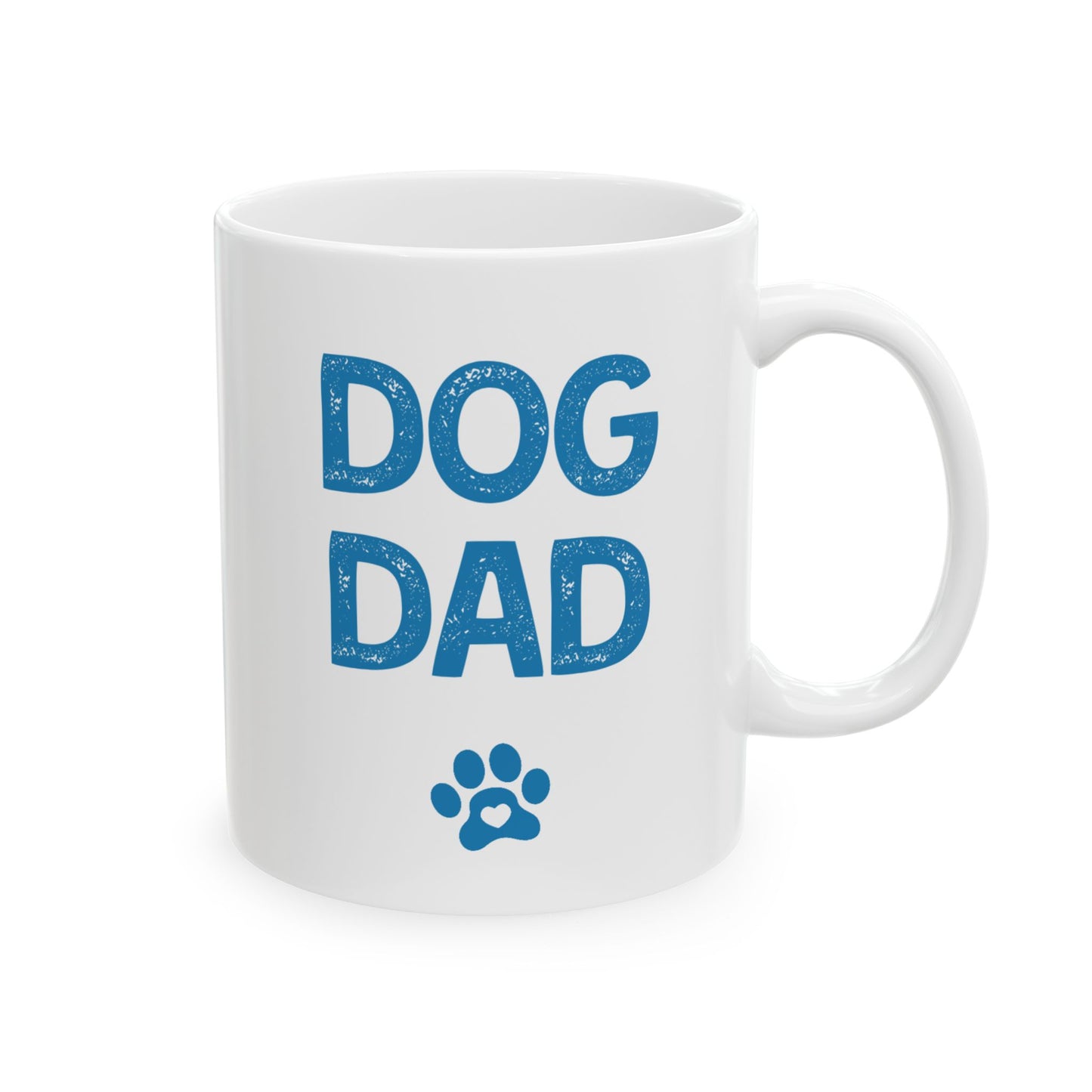 Dog Dad Ceramic Mug, 11oz