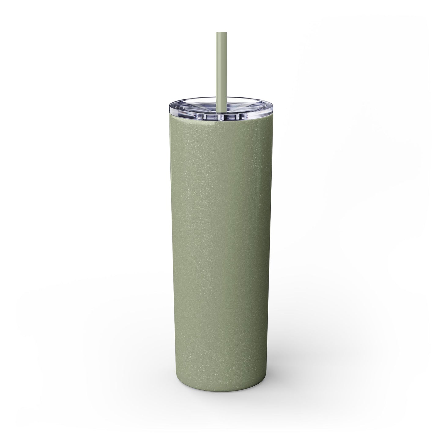 Day Dinking Skinny Tumbler with Straw, 20oz