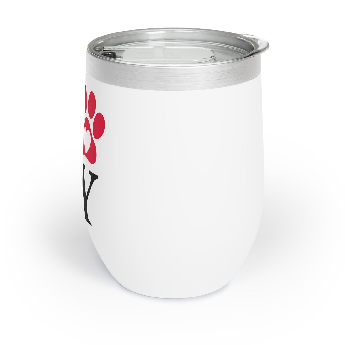 Wine Tumbler - I Heart Paw NY Design