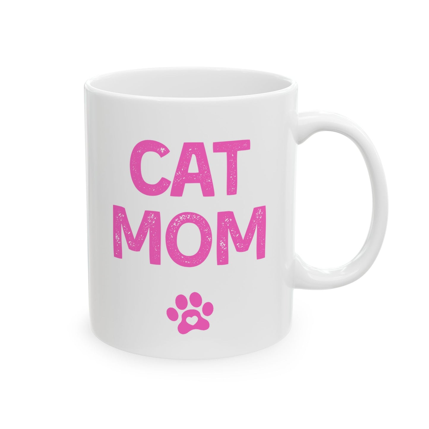 CAT MOM Ceramic Mug, 11oz