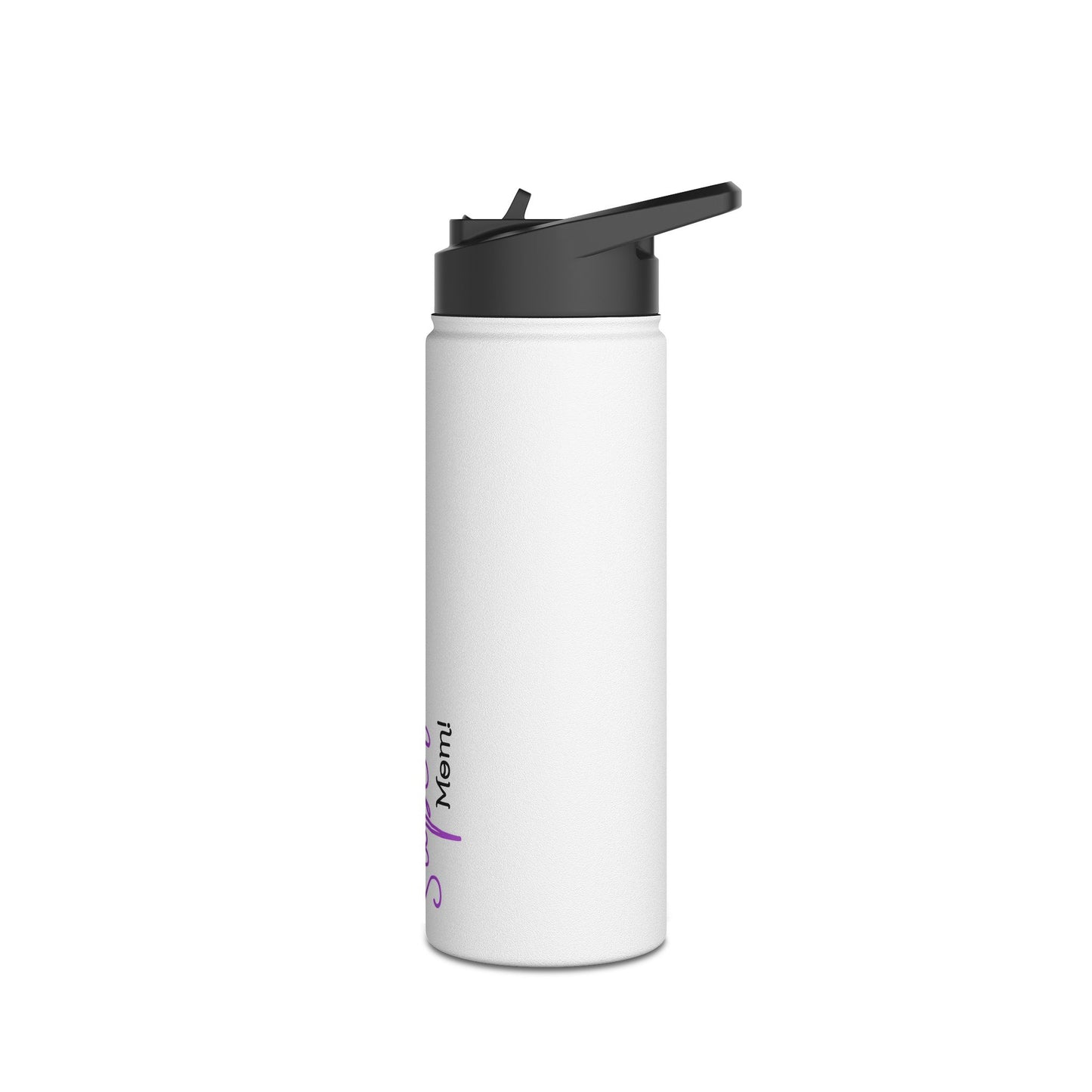 Super Mom Purple Stainless Steel Water Bottle, Standard Lid