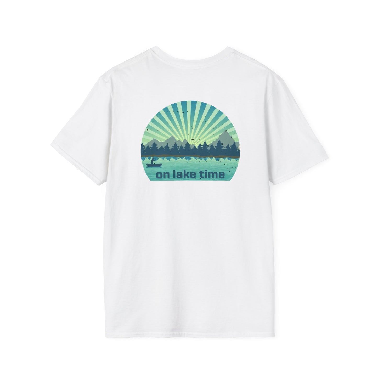 On Lake Time Unisex Softstyle T-Shirt