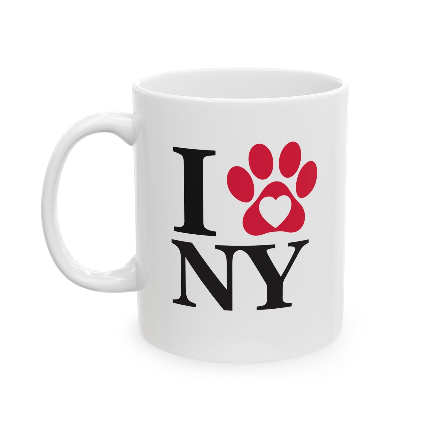 Mug I Heart Paw NY