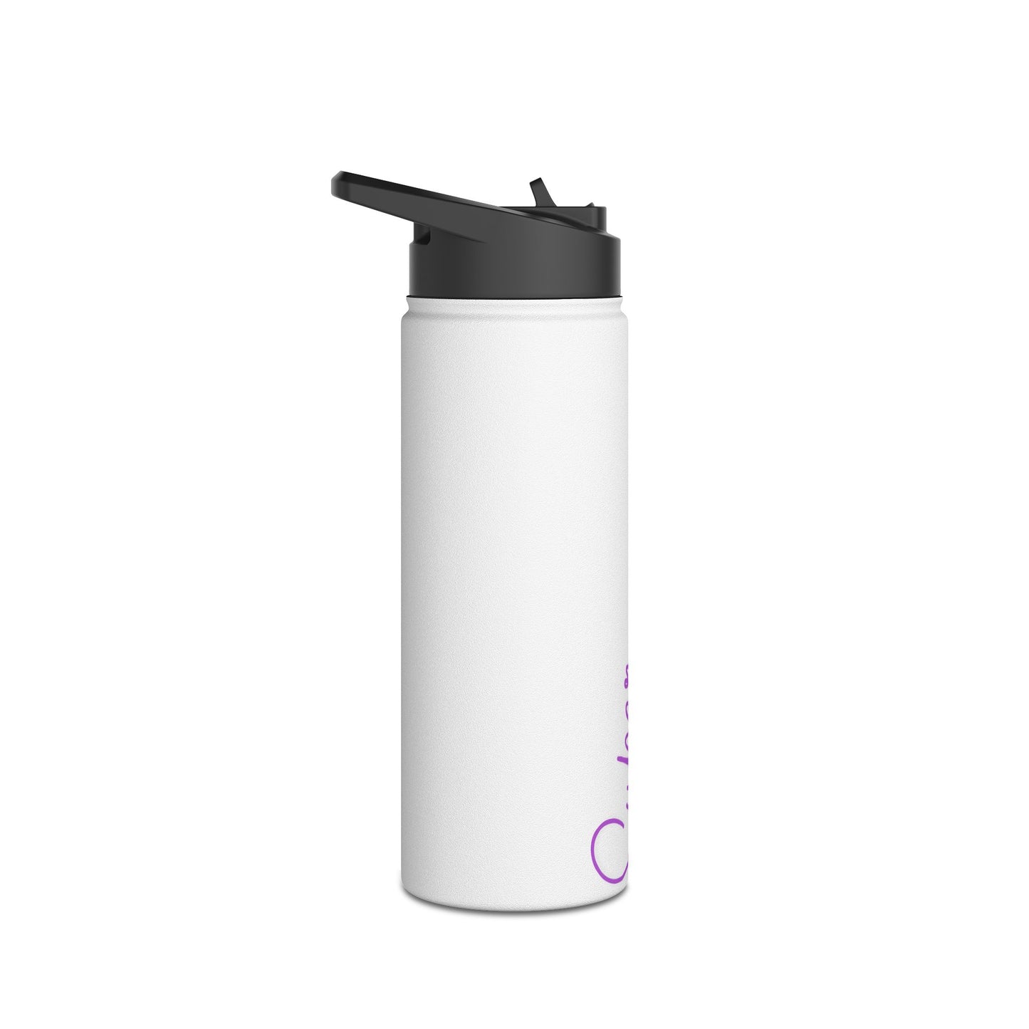 Super Grandma Purple Stainless Steel Water Bottle, Standard Lid