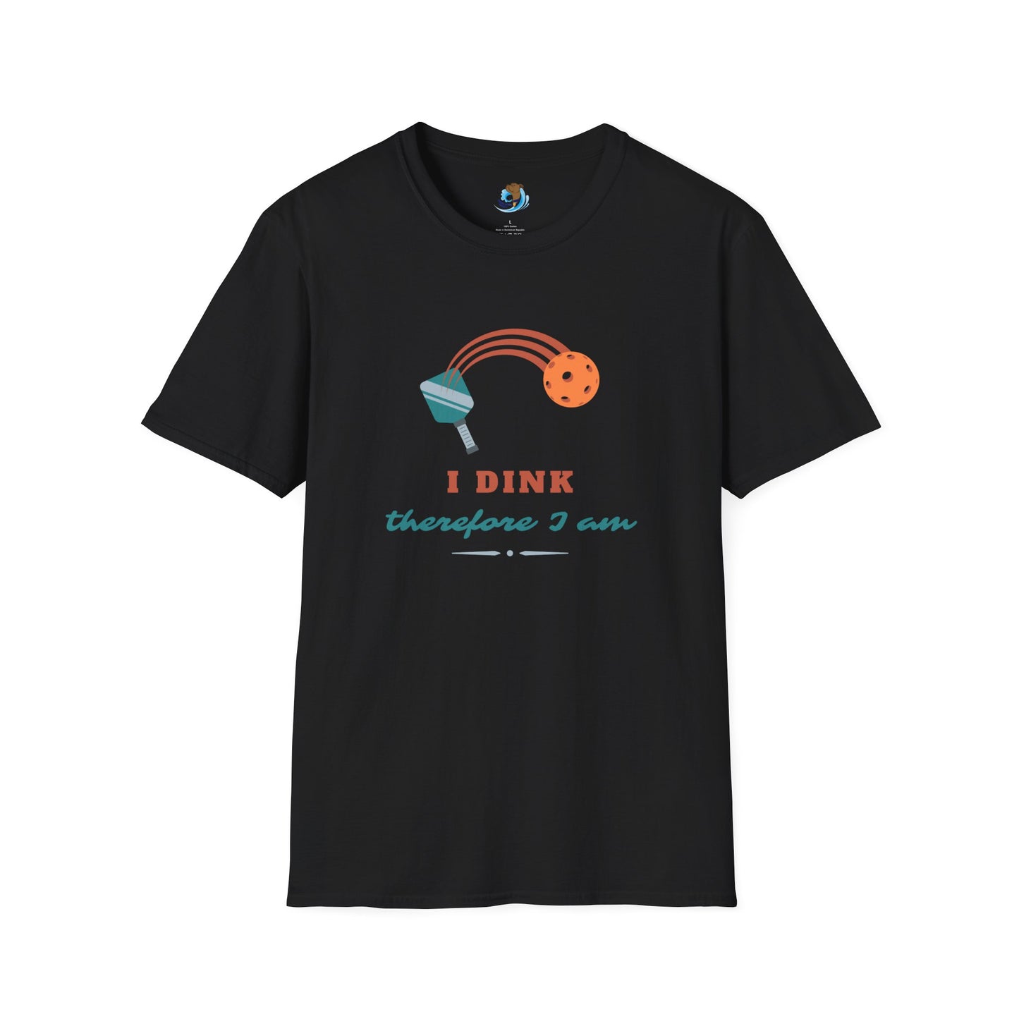 I Dink Therefore I Am Unisex Softstyle T-Shirt