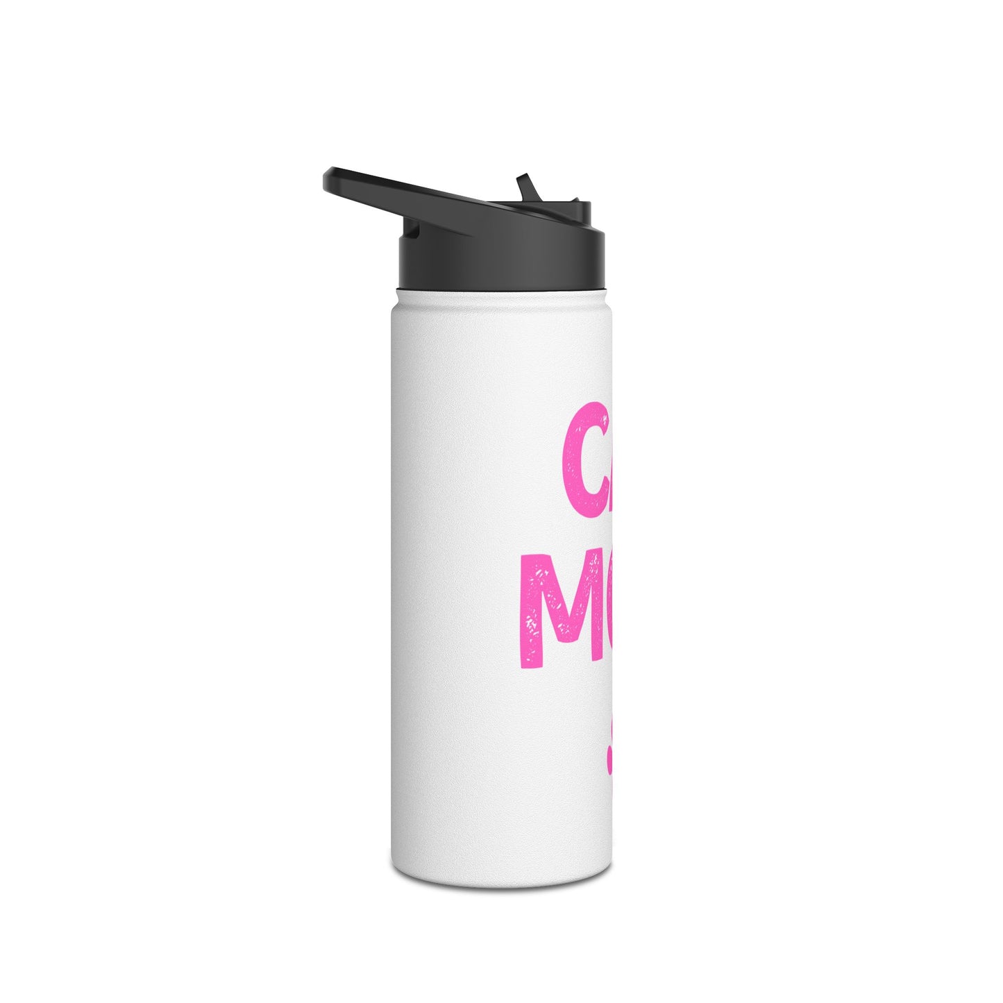 CAT MOM Stainless Steel Water Bottle, Standard Lid