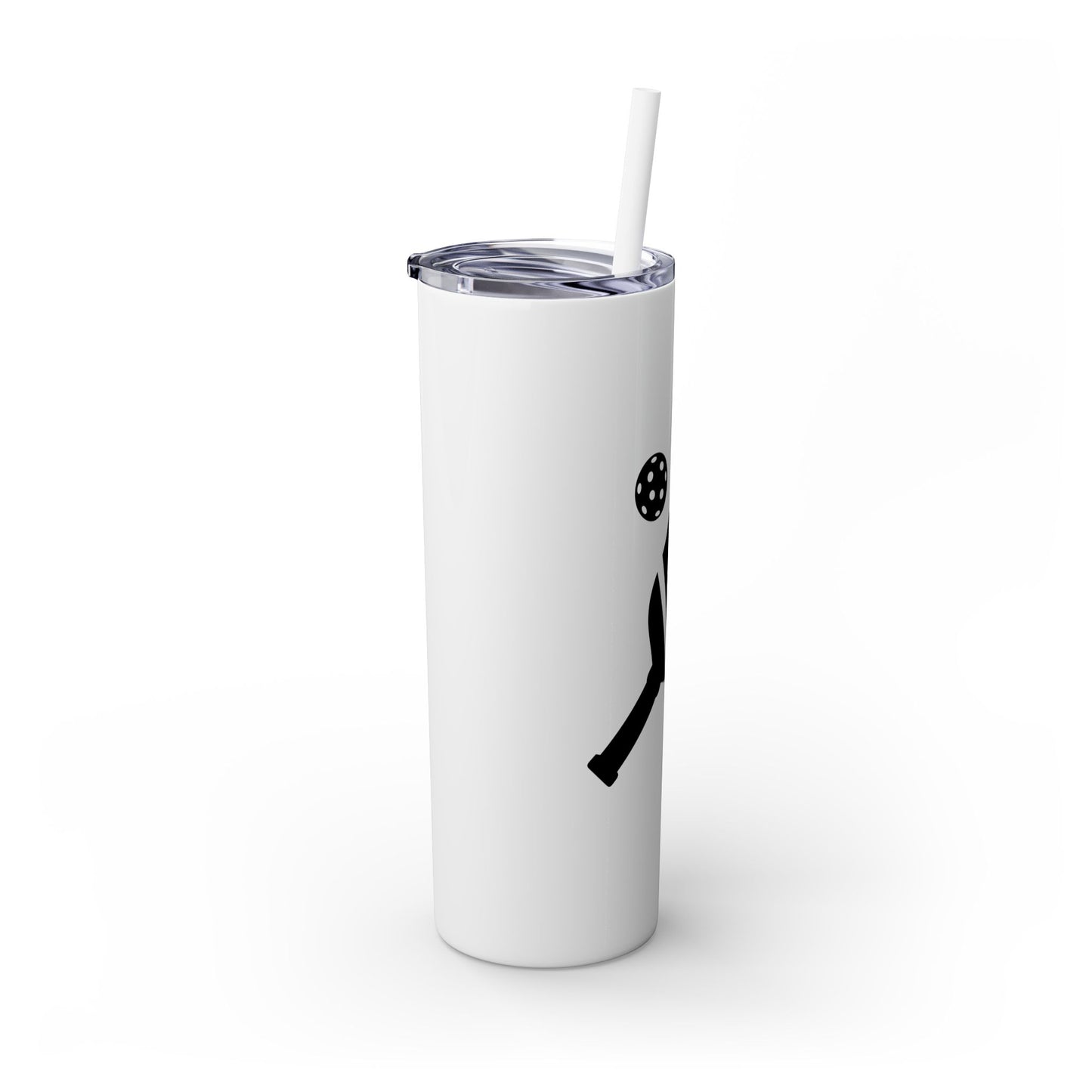 Day Dinking Skinny Tumbler with Straw, 20oz