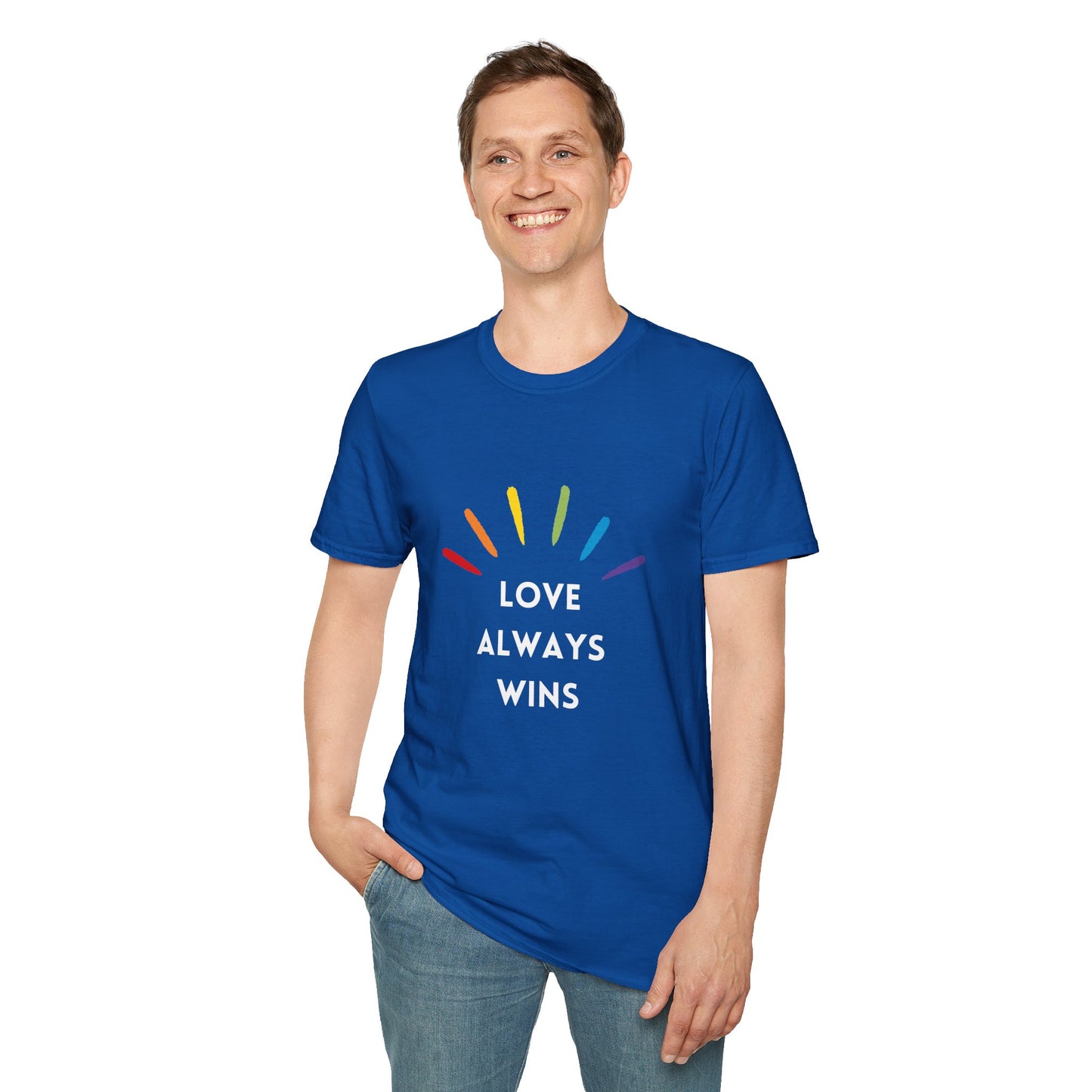 Love Always Wins Unisex Softstyle T-Shirt