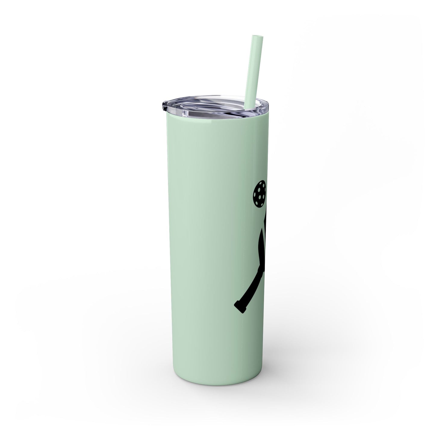 Day Dinking Skinny Tumbler with Straw, 20oz