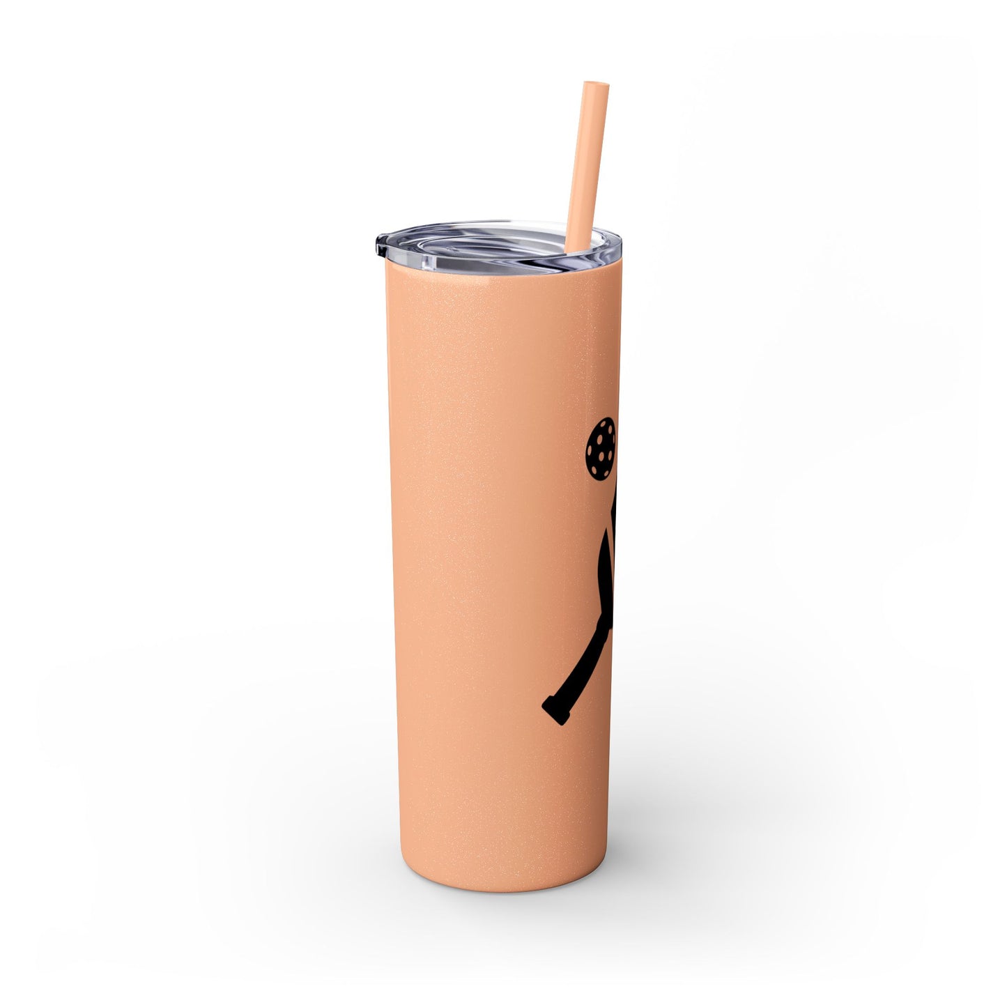 Day Dinking Skinny Tumbler with Straw, 20oz