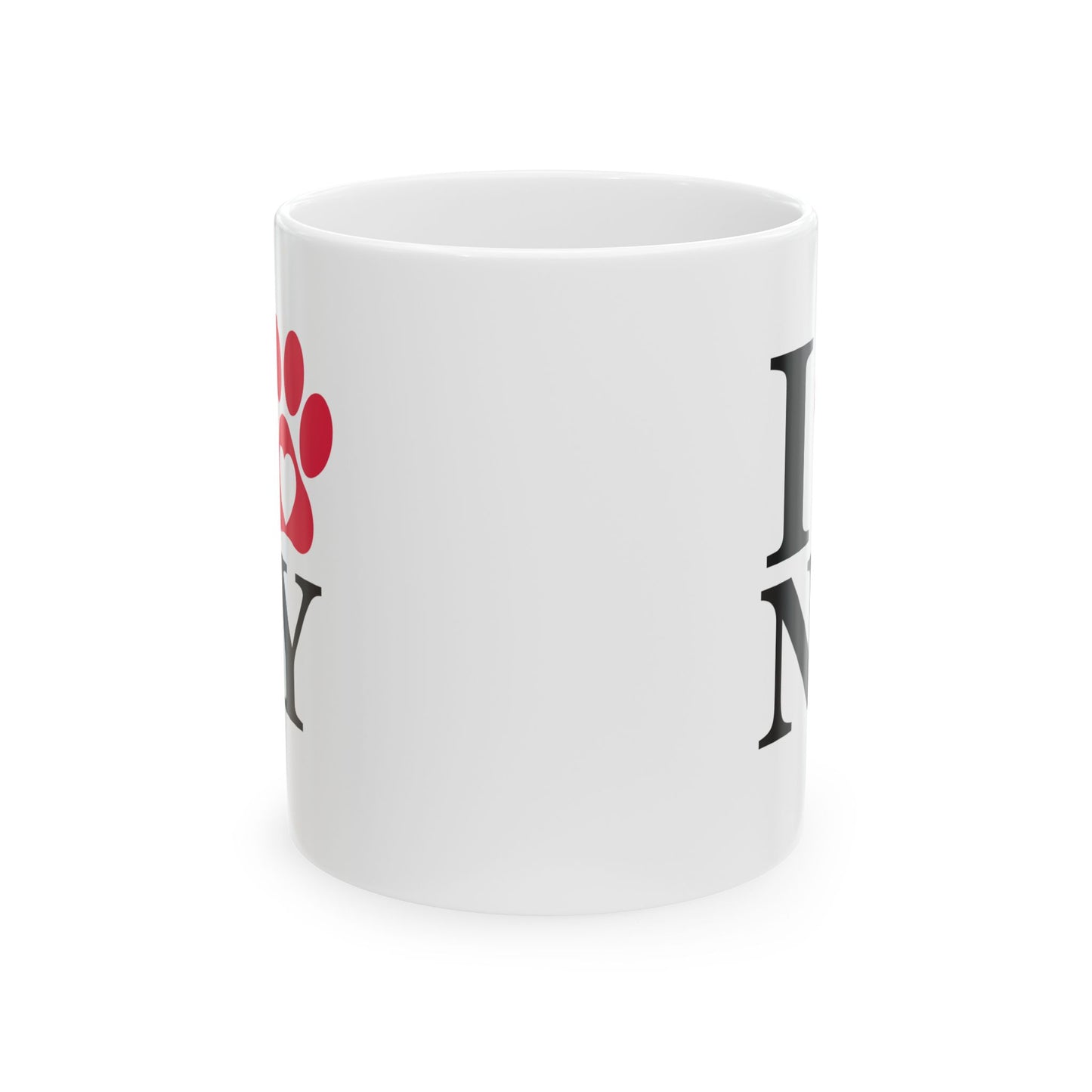 Mug I Heart Paw NY