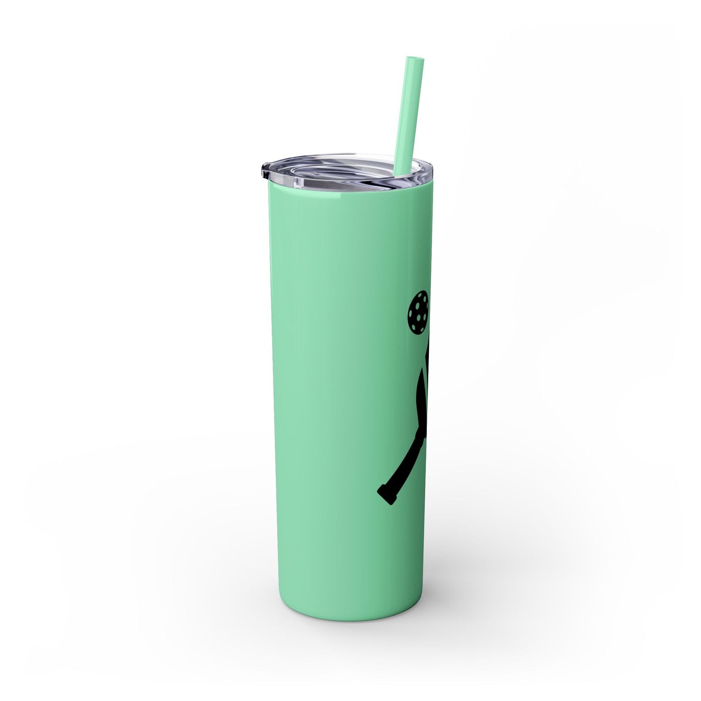 Day Dinking Skinny Tumbler with Straw, 20oz