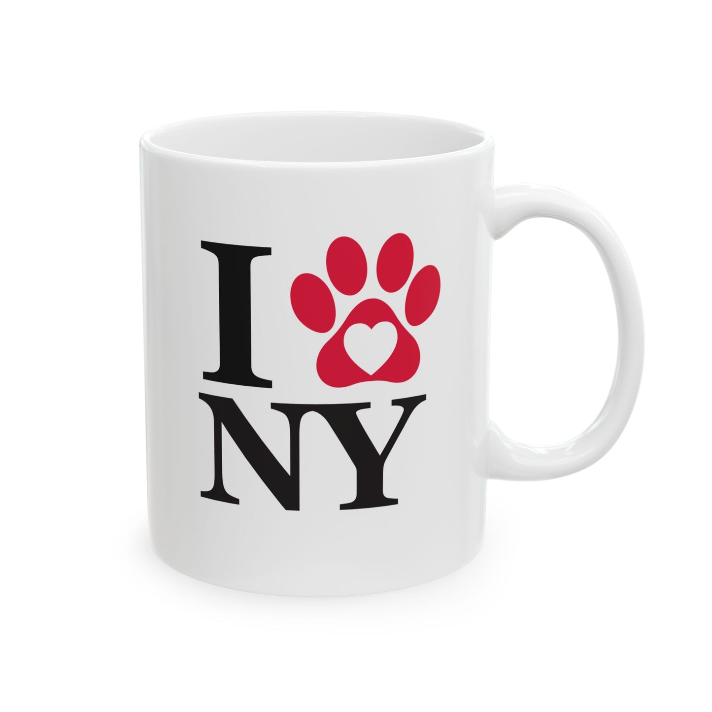 Mug I Heart Paw NY