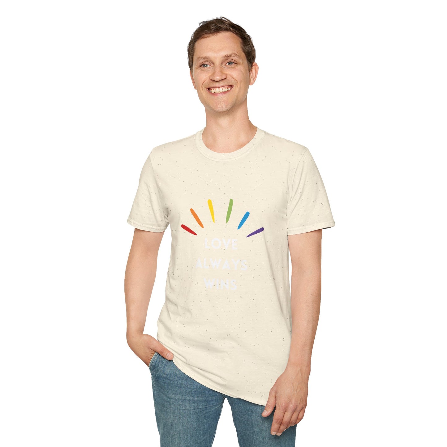 Love Always Wins Unisex Softstyle T-Shirt