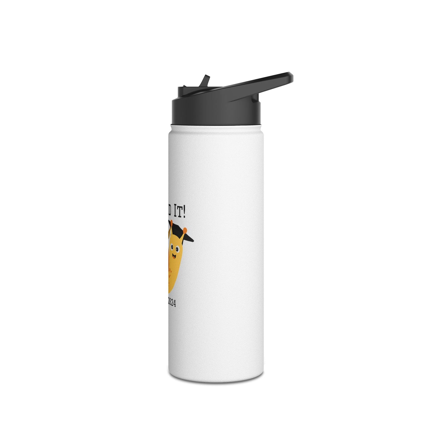 Class of 2024 Snailed It! Stainless Steel Water Bottle, Standard Lid