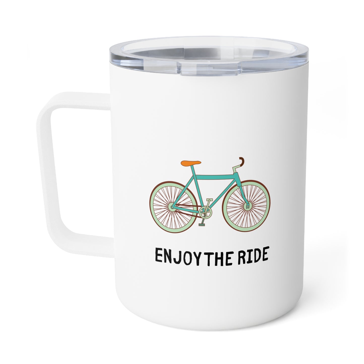 ENJOY THE RIDE Insulated Coffee Mug, 10oz