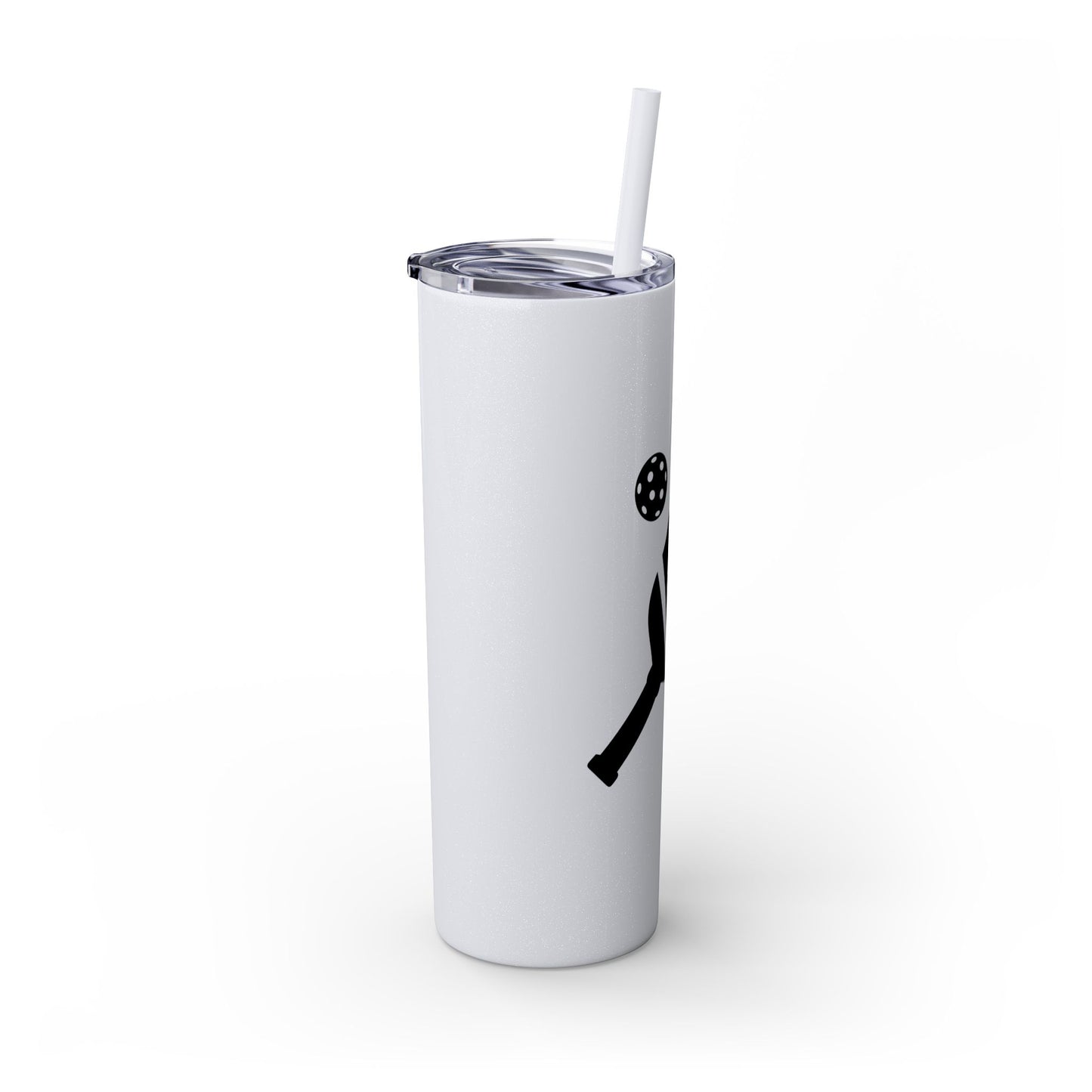 Day Dinking Skinny Tumbler with Straw, 20oz