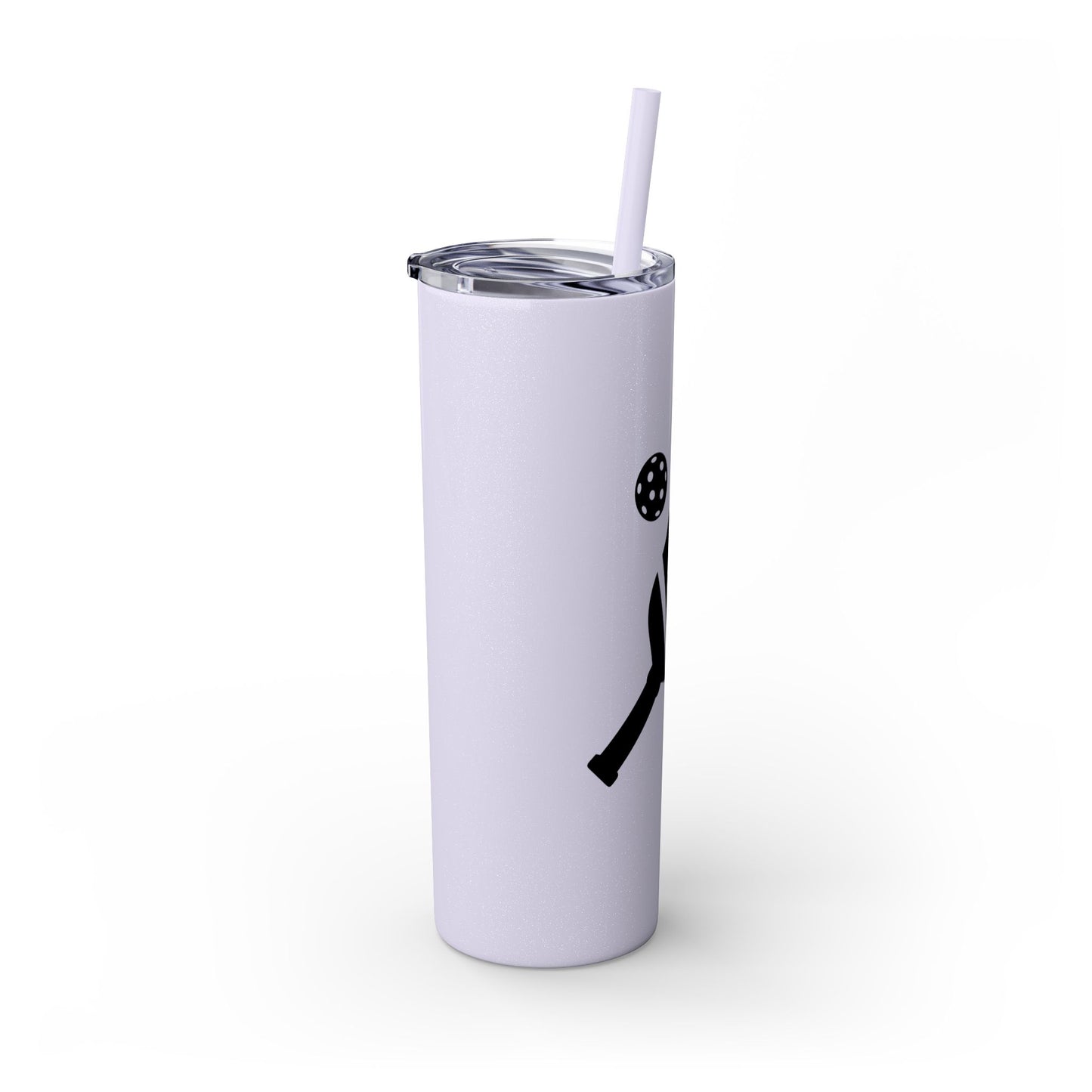 Day Dinking Skinny Tumbler with Straw, 20oz