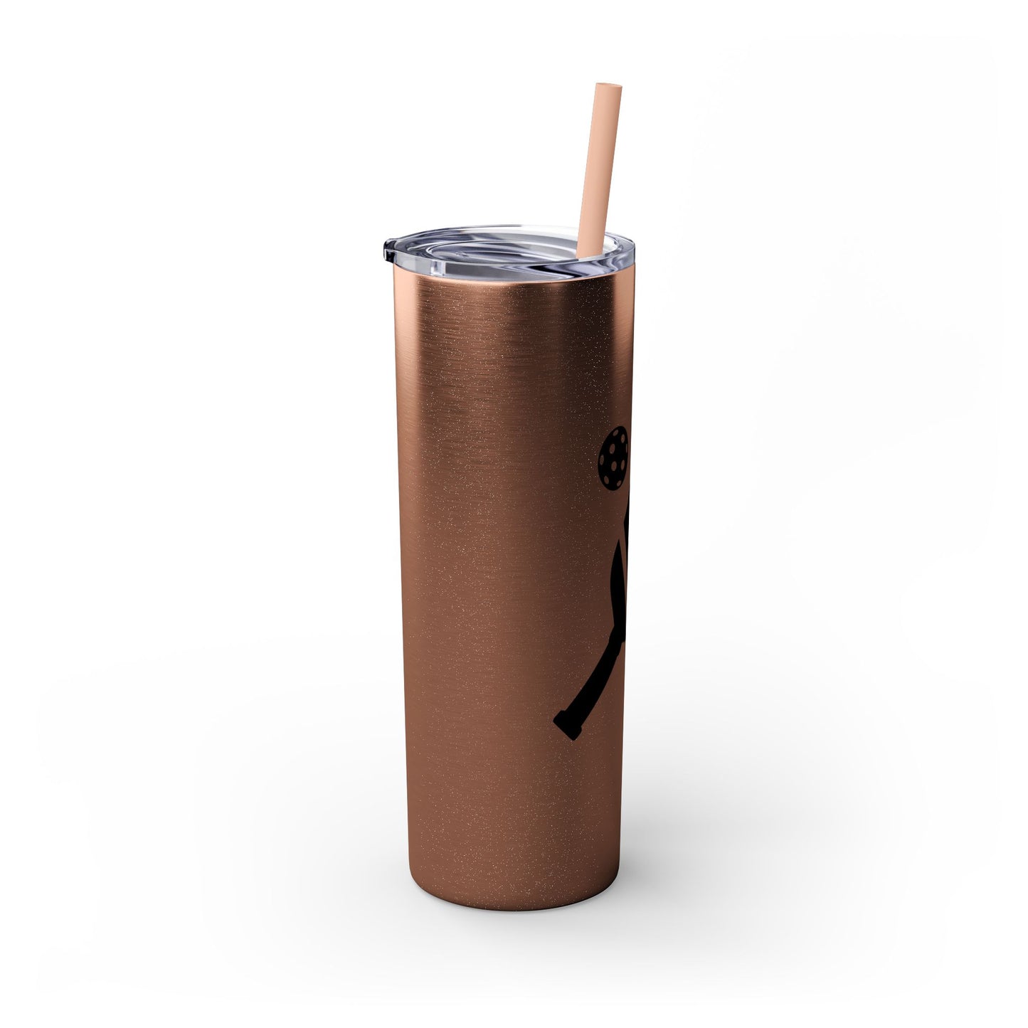 Day Dinking Skinny Tumbler with Straw, 20oz